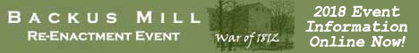 Backus Mill War of 1812 Event